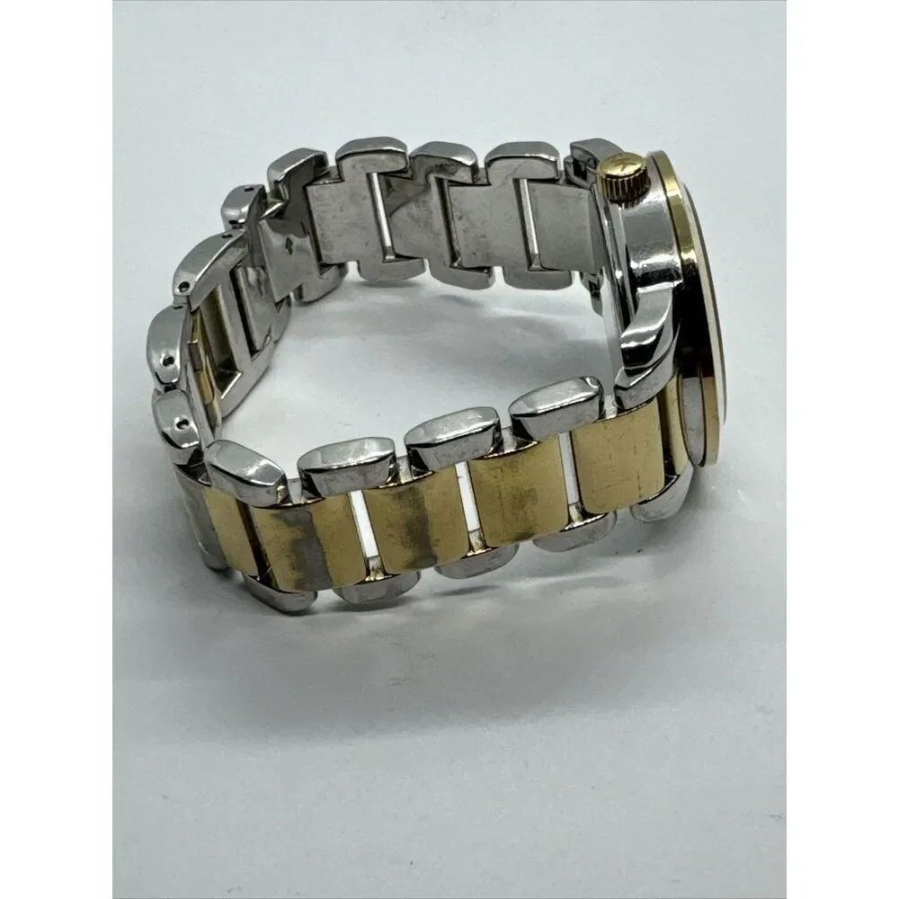 Michael Kors Janey MK3487 Men Two-Tone Stainless Steel Analog Dial Watch JNA740